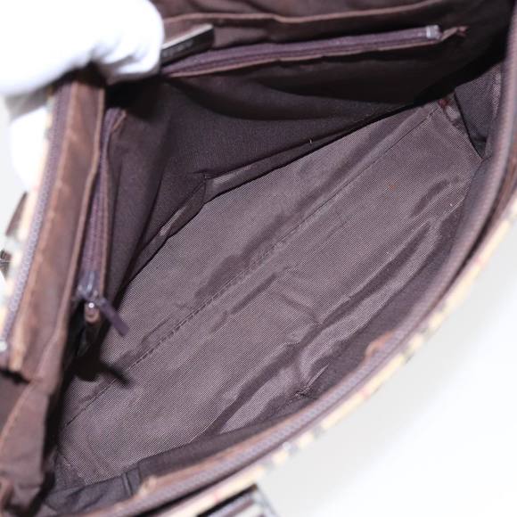 BURBERRY Nova Check Tote Bag Canvas Beige Brown Auth bs16017 - Picture 11 of 16